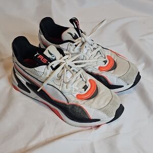 Puma Rs 2K Messaging Black Gray Orange Size 7 Men's